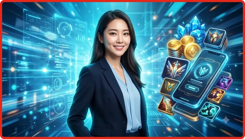 Bàn phân tích trận League of Legends với đội hình, bối cảnh và giới hạn ngân sách