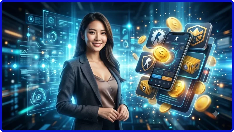 Người trưởng thành tìm hiểu bối cảnh trận đấu Counter Strike 2 trên bản đồ chiến thuật